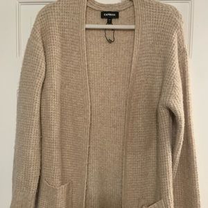 Express Beige cardigan